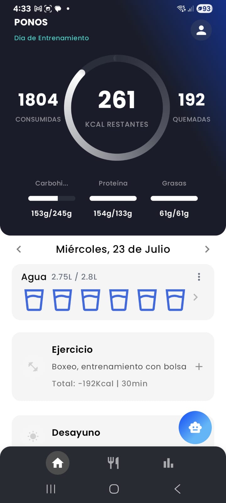 Ponos App Screenshot